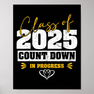 Senior CL of 2025 Countdown to Abschluss Matching Poster