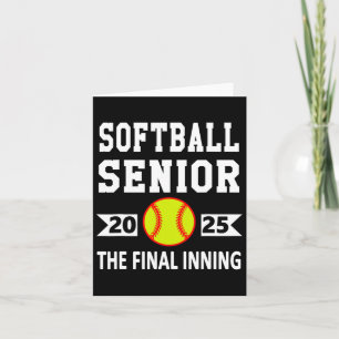Senior CL of 2025 Softll Senior Night Abschluss P Karte