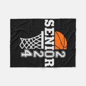 Senior Cl Of Sketll Seniors Ck To School Fleecedecke (Vorderseite (Horizontal))