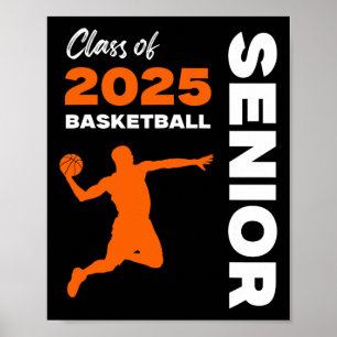 Senior Cl von 2025 Basketball Sport Senioren Junge Poster