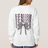 Senior Class 2025 Retro Abschluss Senior Tshirt (Rückseite)