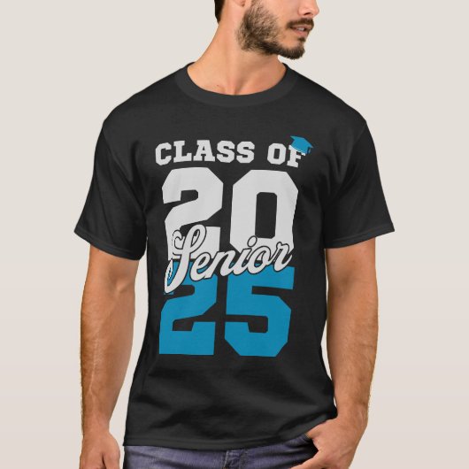 Senior Class 2025, Senior 2025 Zurück zur Schule T-Shirt (Vorderseite)