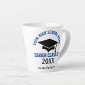 Senior Class 20XX Latte-Tasse Milchtasse (Rechte Ecke)