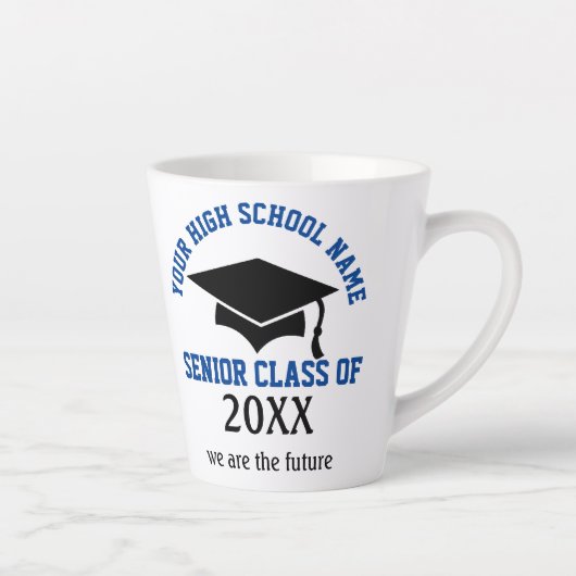 Senior Class 20XX Latte-Tasse Milchtasse (Rechts)