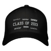 Senior Class of 2013 - StickHat Bestickte Baseballkappe (Vorderseite)