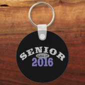 Senior Class of 2016 Lila Schlüsselanhänger (Vorderseite)