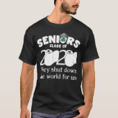 Senior Class of 2020 Quarantined T-Shirt (Vorderseite)