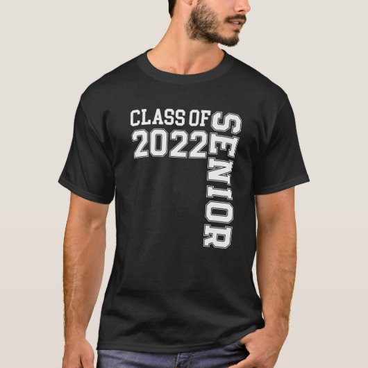 Senior Class of 2022 22 High School Abschluss Gif T-Shirt (Vorderseite)