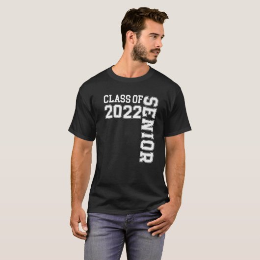 Senior Class of 2022 22 High School Abschluss Gif T-Shirt (Vorne ganz)