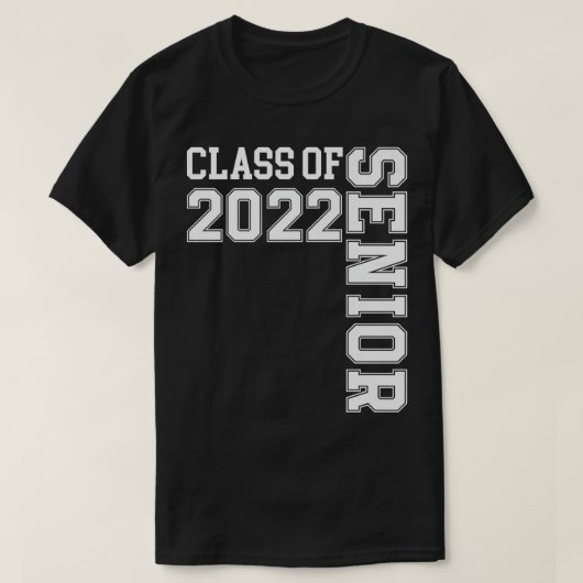 Senior Class of 2022 22 High School Graduation Gi T-Shirt (Design vorne)