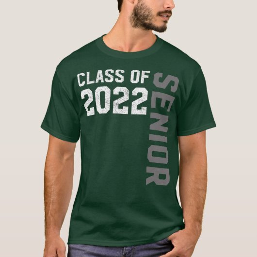 Senior Class of 2022 Abschluss T-Shirt (Vorderseite)