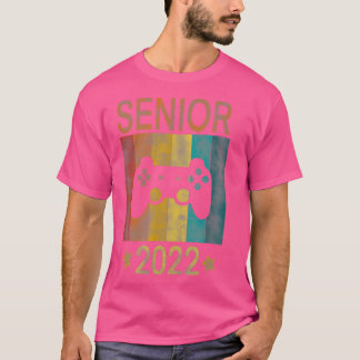 Senior Class of 2022 Abschluss Vintag Video Game T-Shirt