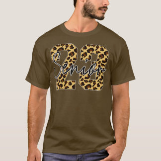 Senior Class of 2023 Abschluss Leopard-Absolvent T-Shirt