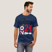 Senior Class of 2024 College High School Senior fr T-Shirt (Vorne ganz)