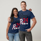 Senior Class of 2024 College High School Senior fr T-Shirt (Unisex)