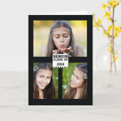 Senior Class of 2024 Foto Abschluss Ankündigung (Gelbe Blume)