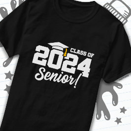 Senior Class of 2024 Senior Abschluss Senior 2024 T-Shirt