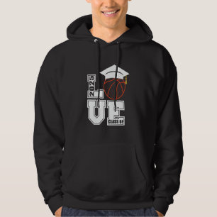 Senior Class of 2025 Abschluss School Basketball Hoodie