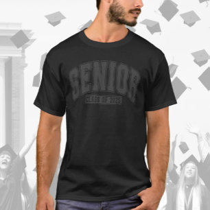 Senior Class of 2025 Bold Blackout T-Shirt