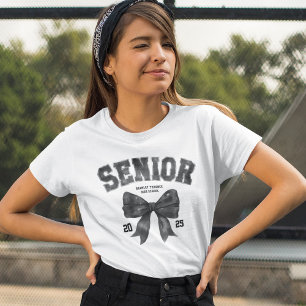 Senior Class of 2025 Bow Abschluss Year T-Shirt