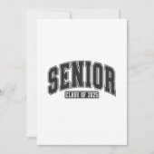 Senior Class of 2025 Class of 2025 Abschluss Einladung (Vorderseite)