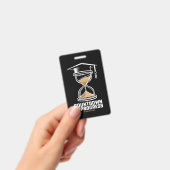 Senior Class of 2025 Countdown to Abschluss Gift Ausweis (Handheld)