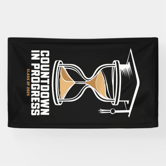 Senior Class of 2025 Countdown to Abschluss Gift Banner (Horizontal)