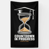 Senior Class of 2025 Countdown to Abschluss Gift Banner (Vertikal)