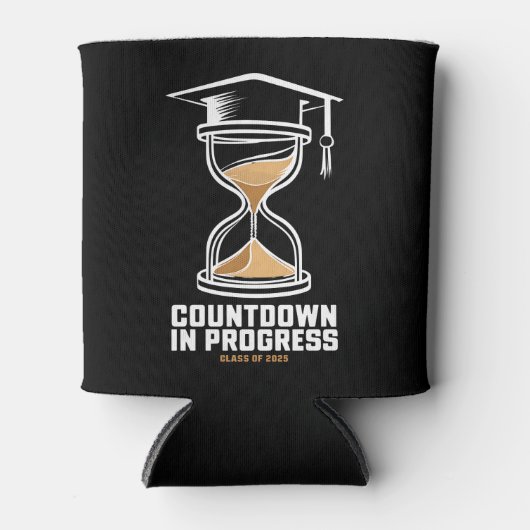 Senior Class of 2025 Countdown to Abschluss Gift Dosenkühler (Vorderseite)