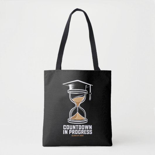 Senior Class of 2025 Countdown to Abschluss Gift Tasche (Vorderseite)