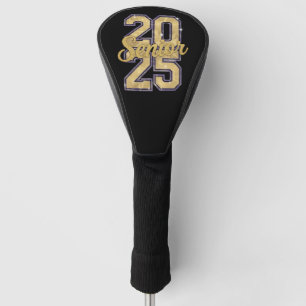 Senior Class of 2025 Gold Abschluss Graduate Golf Headcover