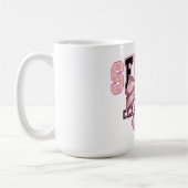 Senior Class of 2025 Pink Bow Kaffeetasse (Links)