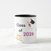 Senior Class of 2026 Coffee Mug Tasse (Zentrum)