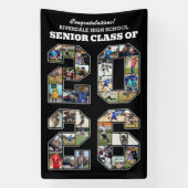 Senior Class of 2026 Congratulations Photo Collage Banner (Vertikal)