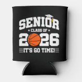 Senior Class of 2026 It’s Go Time Basketball Grad Dosenkühler (Vorderseite)