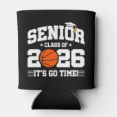 Senior Class of 2026 It’s Go Time Basketball Grad Dosenkühler (Rückseite)