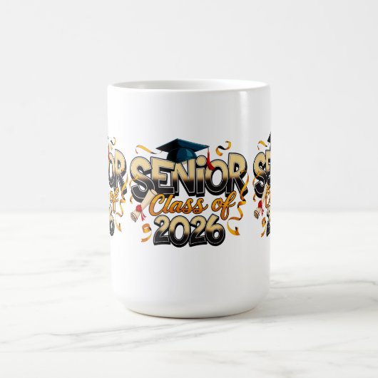 Senior Class Of 2026 Kaffeetasse (Mittel)