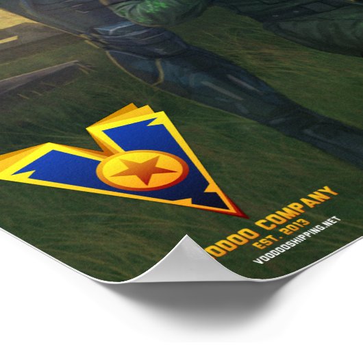 "Senior Command" Poster (Ecke)