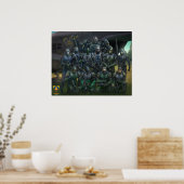 "Senior Command" Poster (Küche)