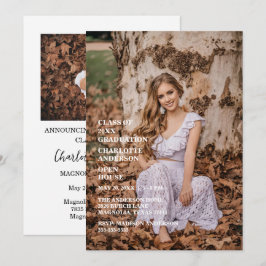 Senior Congratulations Graduate Photo Einladung