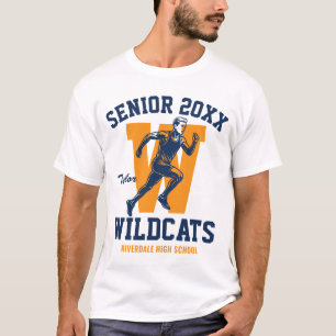 Senior Cross Country Marathon Lauf Sportteam T-Shirt