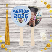 Senior Dad Class of 2026  Personalized Photo  Fächer