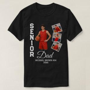 Senior-Daddy-Personalisiertes-Foto-Collage-Name-Nu T-Shirt
