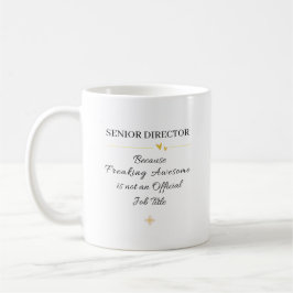 Senior Director Office Quote Kaffeetasse