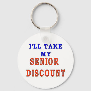 SENIOR DISCOUNT SCHLÜSSELANHÄNGER