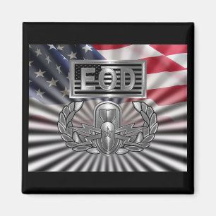 „Senior EOD“-Erinnerungsgeschenk Magnet