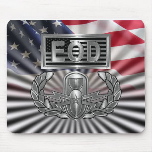 „Senior EOD“-Erinnerungsgeschenk Mousepad