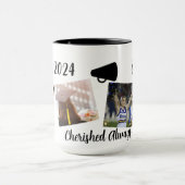 Senior Erinnerungen Personalisiert Collage Tasse (Zentrum)