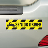 Senior-Fahrer Autoaufkleber (Auf Auto)