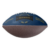 Senior Football Award Memento Black Abzeichen (Gedreht 90)